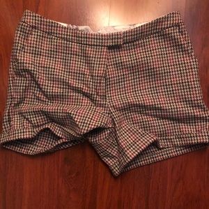 H&M Houndstooth Winter Shorts